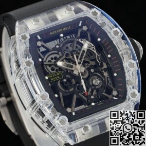 RM Factory Replica Richard Mille RM35-01 Black Dial Black Strap