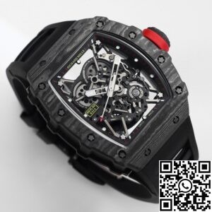 BBR Factory Replica Richard Mille RM35-02 Carbon Fiber Case