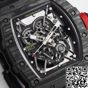 BBR Factory Replica Richard Mille RM35-02 Carbon Fiber Case