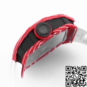 BBR Factory Replica Richard Mille RM35-02 White Strap Carbon Fiber