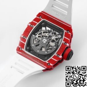 BBR Factory Replica Richard Mille RM35-02 White Strap Carbon Fiber