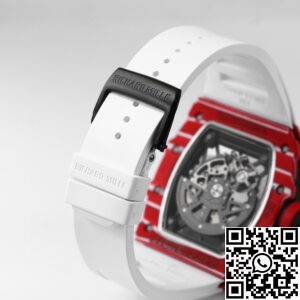 BBR Factory Replica Richard Mille RM35-02 White Strap Carbon Fiber