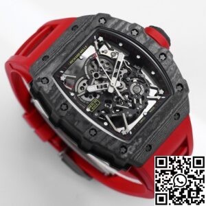 BBR Factory Replica Richard Mille RM35-02 Red Strap Watches