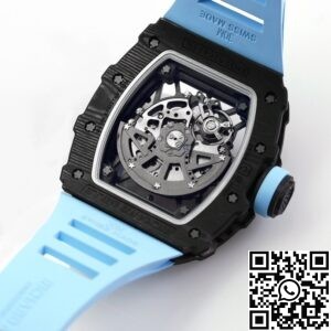 BBR Factory Fake Richard Mille RM35-02 Blue Strap Watches