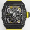 BBR Factory Replica Richard Mille RM35-02 Yellow Strap Watch