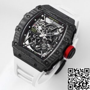 BBR Factory Fake Richard Mille RM35-02 White Strap