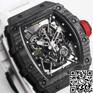 BBR Factory Fake Richard Mille RM35-02 White Strap