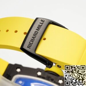 ZF Factory Replica Richard Mille RM35-02 Yellow Strap Watch