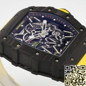 ZF Factory Replica Richard Mille RM35-02 Yellow Strap Watch