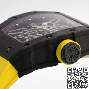ZF Factory Replica Richard Mille RM35-02 Yellow Strap Watch