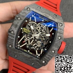 ZF Factory Replica Richard Mille RM35-02 Red Strap Watch