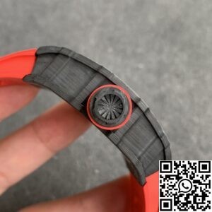 ZF Factory Replica Richard Mille RM35-02 Red Strap Watch