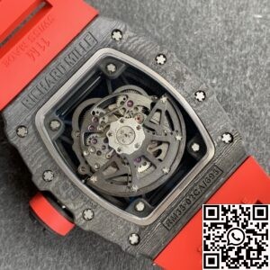 ZF Factory Replica Richard Mille RM35-02 Red Strap Watch
