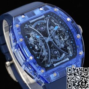 RM Factory Fake Richard Mille RM53-02 Blue Strap Watches
