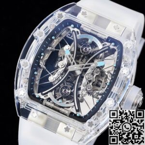 RM Factory Fake Richard Mille RM53-02 Crystal Case Watch