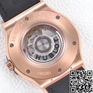 WWF Factory Fake Hublot Classic Fusion 511.OX.7081.LR 18K Gold Grey Dial Watches