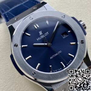 HB Factory Replica Hublot Classic Fusion 511.NX.7170.LR Blue Dial