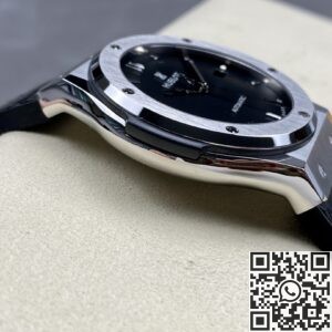 HB Factory Replica Hublot Classic Fusion 511.NX.1171.LR Black Dial