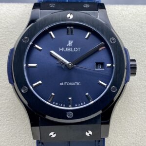 HB Factory Hublot Classic Fusion 511.CM.7170.LR Black Ceramic Blue Dial