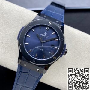 HB Factory Hublot Classic Fusion 511.CM.7170.LR Black Ceramic Blue Dial