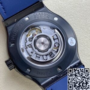 HB Factory Hublot Classic Fusion 511.CM.7170.LR Black Ceramic Blue Dial