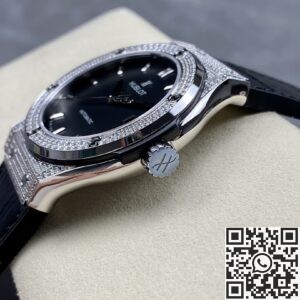 HB Factory Fake Hublot Classic Fusion 511.NX.1171.LR.1704 Diamond Watch