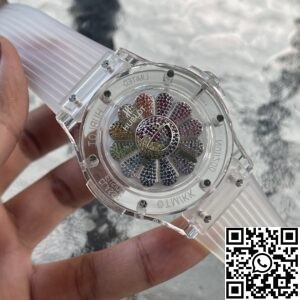 V9 Factory Replica Hublot Classic Fusion 507.JX.0800.RT.TAK21 Crystal Case