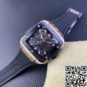BBF Factory Replica Hublot Square Bang Unico 821.OM.0180.RX Gold Case