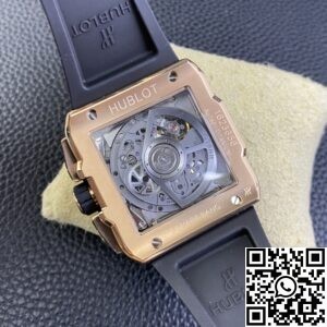 BBF Factory Replica Hublot Square Bang Unico 821.OX.0180.RX King Gold Case