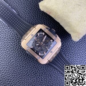 BBF Factory Replica Hublot Square Bang Unico 821.OX.0180.RX King Gold Case