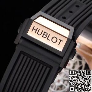 HB Factory Replica Hublot Big Bang 419 Rose Gold Black Ceramic