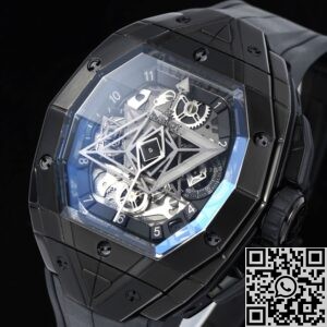 HB Factory Fake Hublot Big Bang Sang Blen III Black Model
