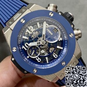 BBF Factory Fake Hublot Big Bang Unico 441.NL.5171.RX Blue Ceramic