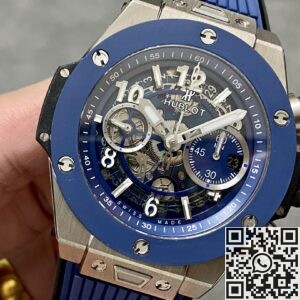BBF Factory Fake Hublot Big Bang Unico 441.NL.5171.RX Blue Ceramic