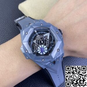 BBF Factory Replica Hublot Big Bang Bleu II 418.EX.5107.RX.MXM21 Ceramics