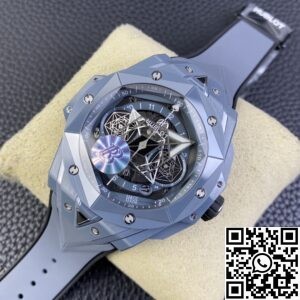 BBF Factory Replica Hublot Big Bang Bleu II 418.EX.5107.RX.MXM21 Ceramics