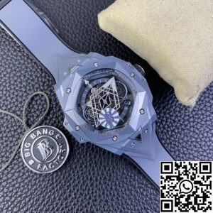 BBF Factory Replica Hublot Big Bang Bleu II 418.EX.5107.RX.MXM21 Ceramics
