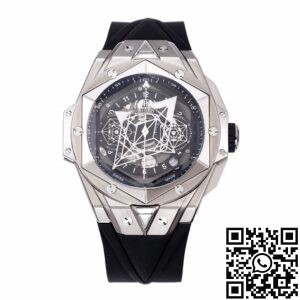 BBF Factory Replica Hublot Big Bang Sang Bleu II 418.NX.1107.RX.MXM19 Titanium Case
