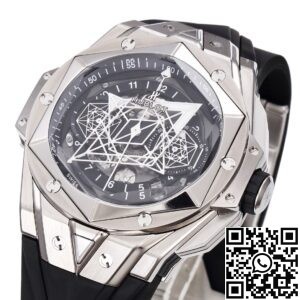 BBF Factory Replica Hublot Big Bang Sang Bleu II 418.NX.1107.RX.MXM19 Titanium Case