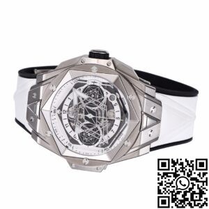 BBF Factory Replica Hublot Big Bang Sang Bleu II 418.NX.2001.RX.MXM20 White Dial