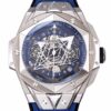 BBF Factory Fake Hublot Big Bang Sang Bleu II 418.NX.5107.RX.MXM20 Blue Dial