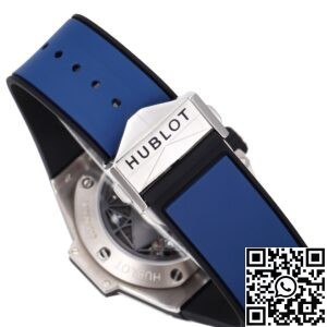 BBF Factory Fake Hublot Big Bang Sang Bleu II 418.NX.5107.RX.MXM20 Blue Dial