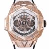 BBF Factory Fake Hublot Big Bang Sang Bleu II 418.OX.2001.RX.MXM20 18K King Gold