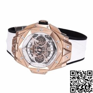 BBF Factory Fake Hublot Big Bang Sang Bleu II 418.OX.2001.RX.MXM20 18K King Gold