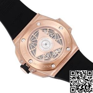 BBF Factory Fake Hublot Big Bang Sang Bleu II 418.OX.2001.RX.MXM20 18K King Gold