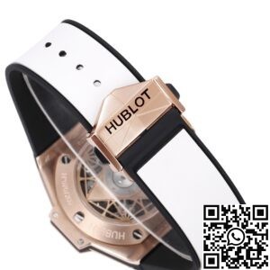 BBF Factory Fake Hublot Big Bang Sang Bleu II 418.OX.2001.RX.MXM20 18K King Gold