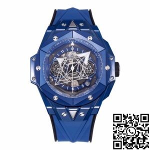BBF Factory Replica Hublot Big Bang Sang Bleu II 418.GX.5207.RX.MXM22 Blue Ceramics