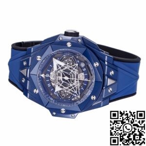 BBF Factory Replica Hublot Big Bang Sang Bleu II 418.GX.5207.RX.MXM22 Blue Ceramics