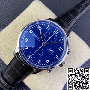 ZF Factory Replica IWC Portugieser IW371491 Blue Panda Plate