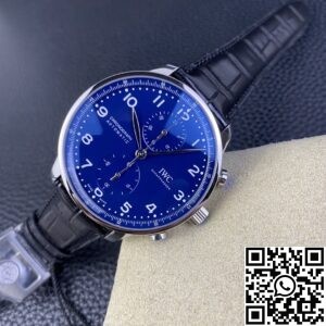 ZF Factory Replica IWC Portugieser IW371491 Blue Panda Plate